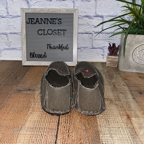 Men's TEXAS TECH Slip On Canvas Loafer Shoes Tan cruzerz NEW - Picture 10 of 12